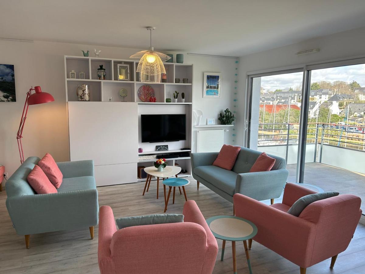 Ferienwohnung Les Terrasses Marines - Vue Imprenable Sur Le Port De Plaisance Vannes Exterior foto