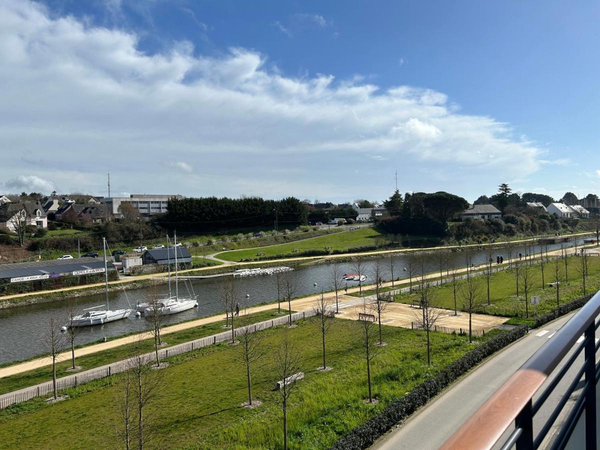 Ferienwohnung Les Terrasses Marines - Vue Imprenable Sur Le Port De Plaisance Vannes Exterior foto